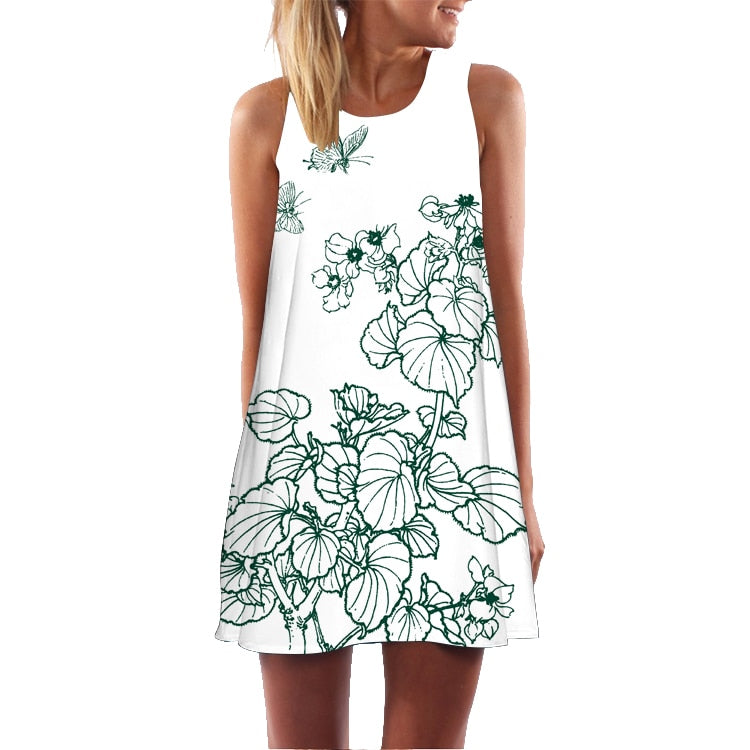 Sleeveless Summer Dress