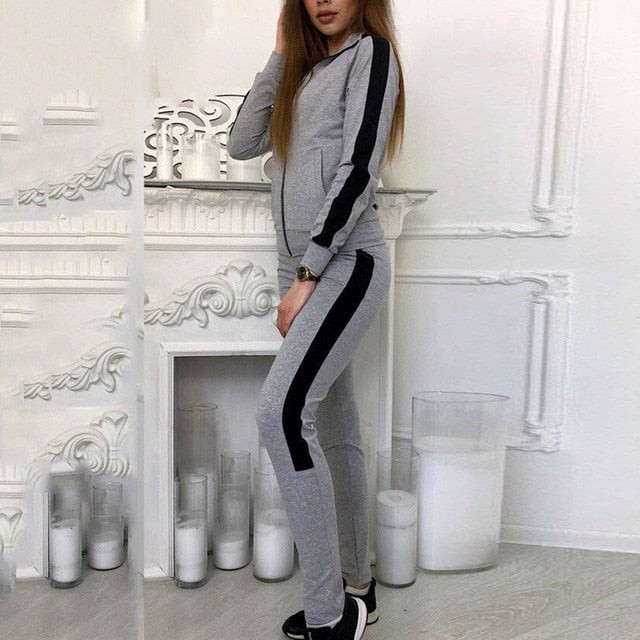 Winter Women Suit LOVE Casual Set