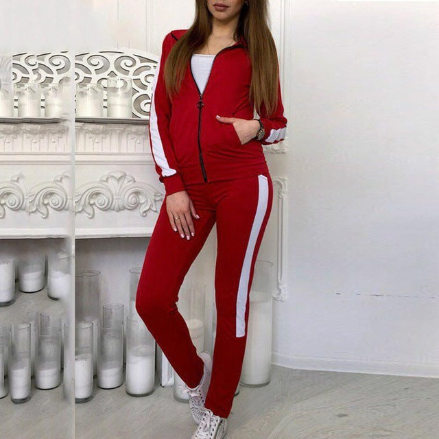 Winter Women Suit LOVE Casual Set