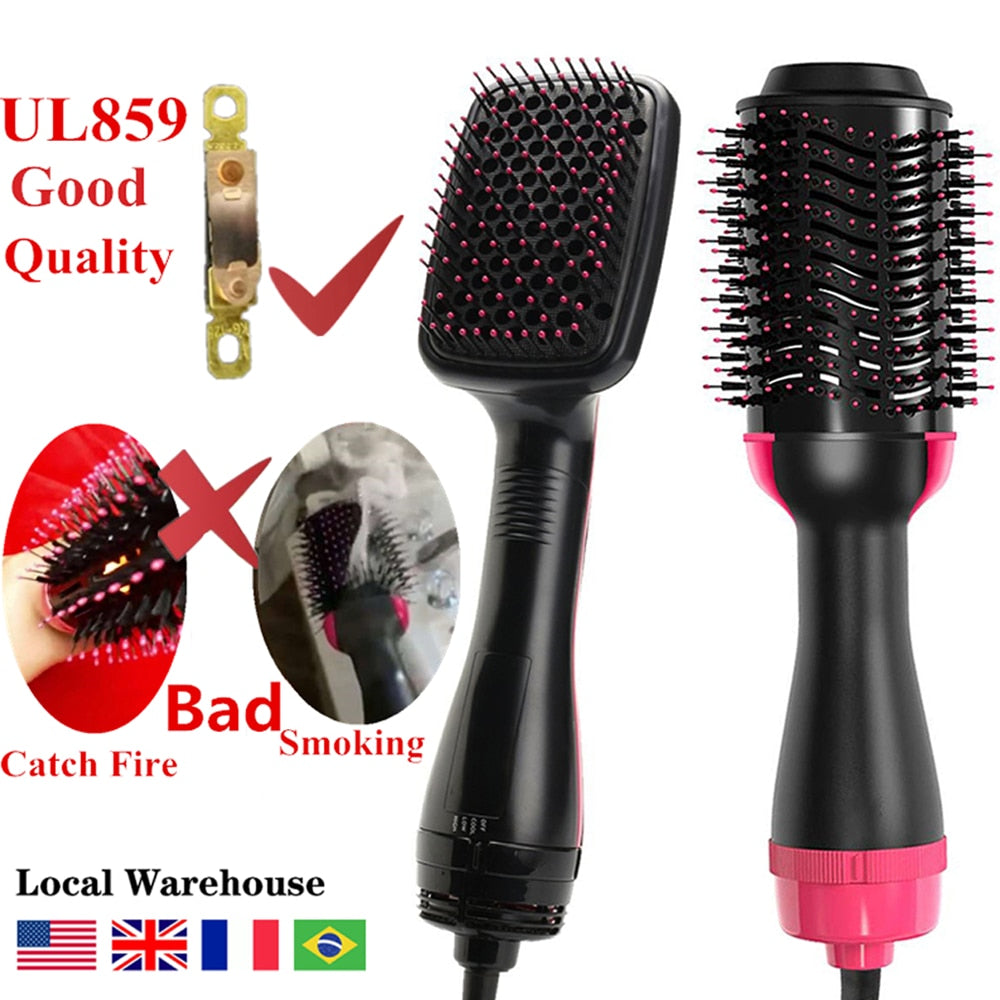 3 in 1 Blower Brush Hairdryer Hairbrus