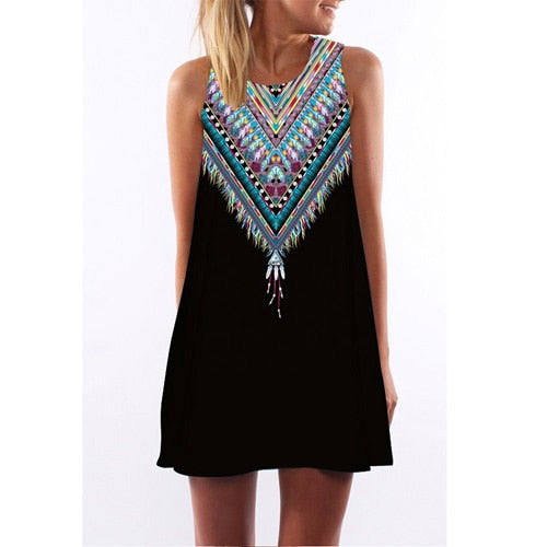 Sleeveless Summer Dress